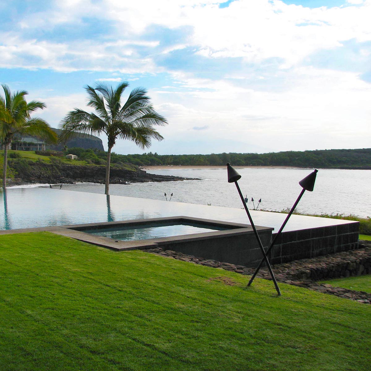 Citronella Kerosene Copper Tiki Torch hawaiian tiki torch